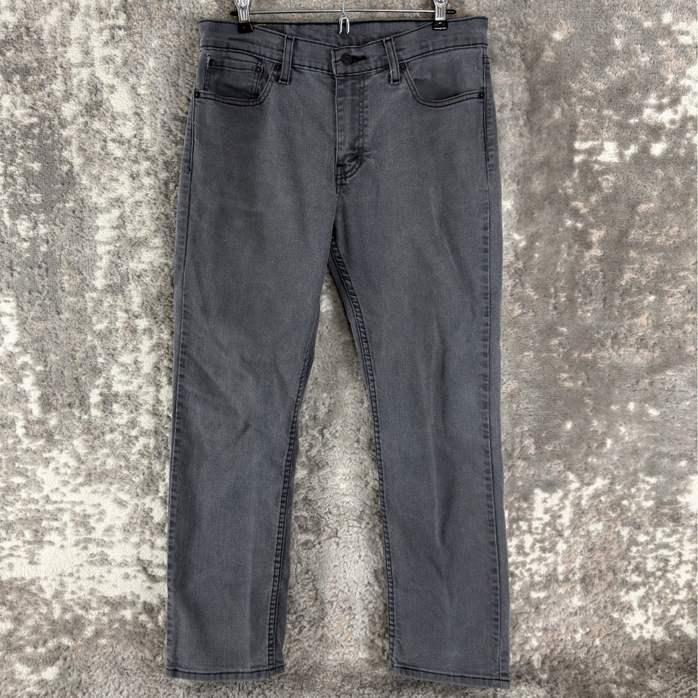 Levi's Size 33x30 511 Slim Fit Denim Casual Jeans Gray N/A Men